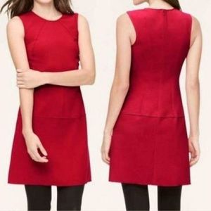 Ann Taylor LOFT Red Dress